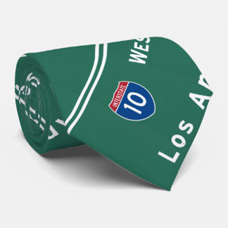 Gravata Autoestrada da estrada nacional de Los Angeles