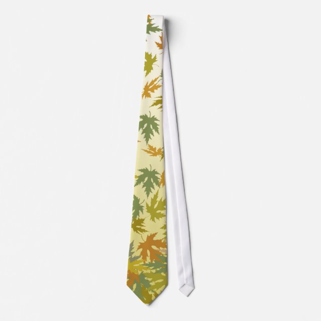 Gravata Autumn leaves tie (Frente)