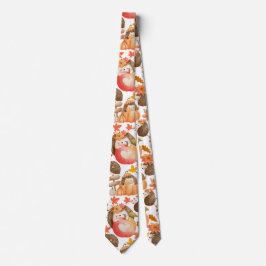 Gravata Autumn vibes Patterine Porcupine