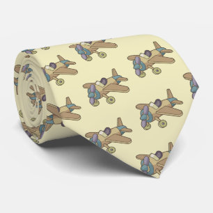Gravata Avião do brinquedo