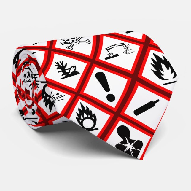 Gravata Avisos de risco Osha (Rolled)