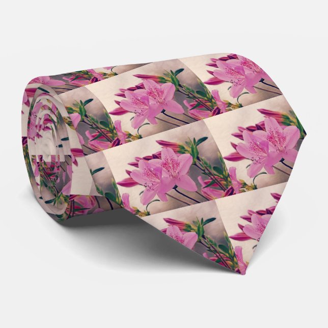 Gravata Azaleas (Rolled)
