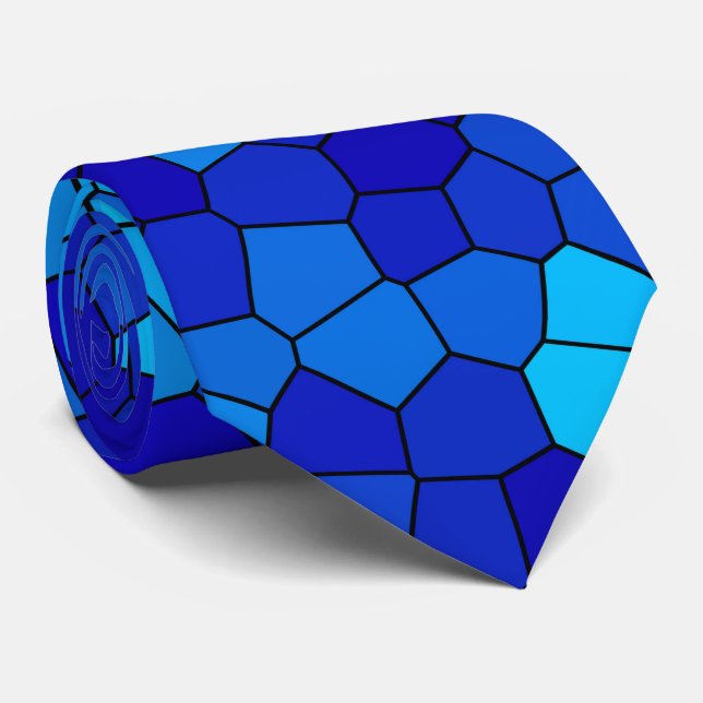 GRAVATA AZUL (Rolled)