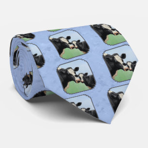 Gravata Azul-Cofo-de-raça Holstein
