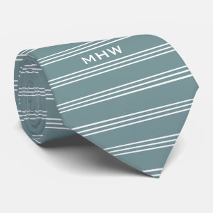 Gravata Azul de aço Tinta monográfica personalizada