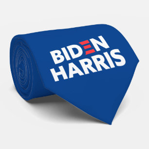 Gravata Azul de Suporte Eleitoral Biden / Harris