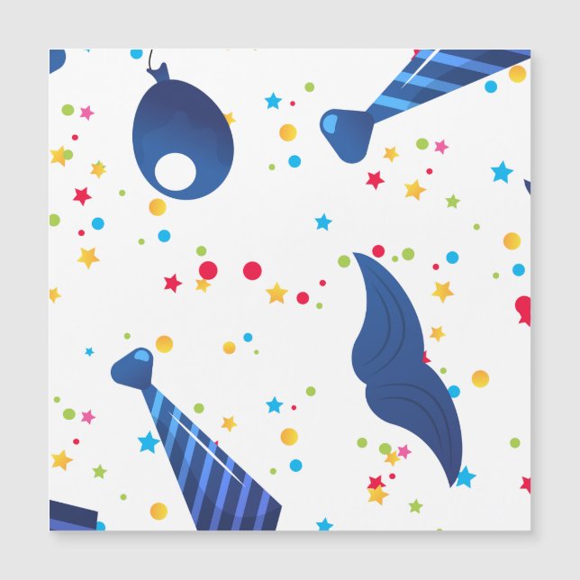 Gravata azul do papai (Frente)