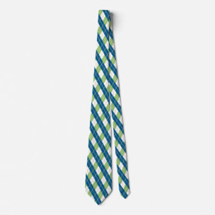 Gravata Azul e Verde