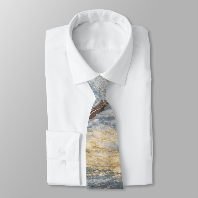 Gravata Azulejo Marble (Amarrado)