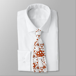 Gravata Bacalhaus brancos, vermelhos e pretos