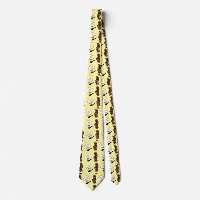 Gravata Bacon and eggs Necktie (Frente)