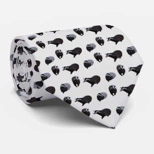 Gravata Badger Frenzy Tie (Cinza Leve)