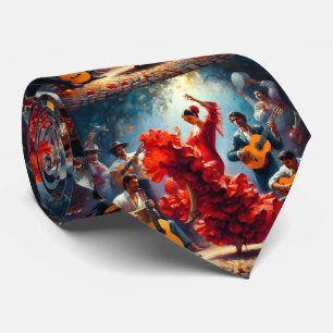 Gravata Bailarino de Flamenco Banda de Música Espanhola