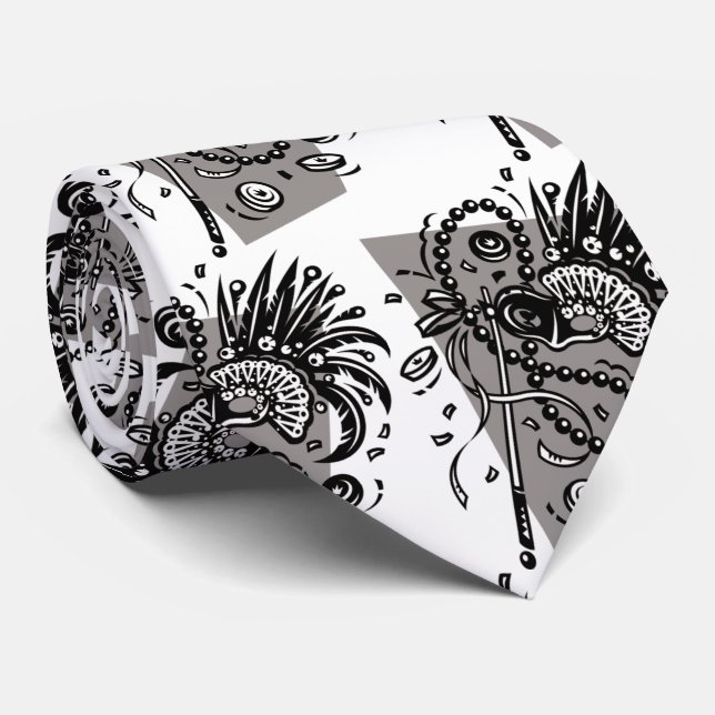 Gravata Baile de Máscaras (Rolled)