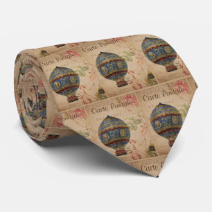 Gravata balão de ar quente parisiense