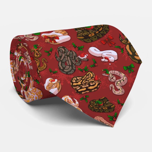 Gravata Ball Python Morph Holiday Red (Rolled)