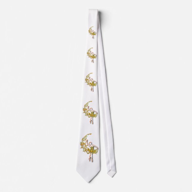 Gravata Ballerina Fire Neck Balé Dançarina (Frente)