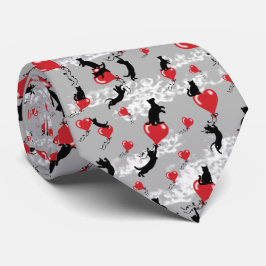 Gravata Balões vermelhos voadores