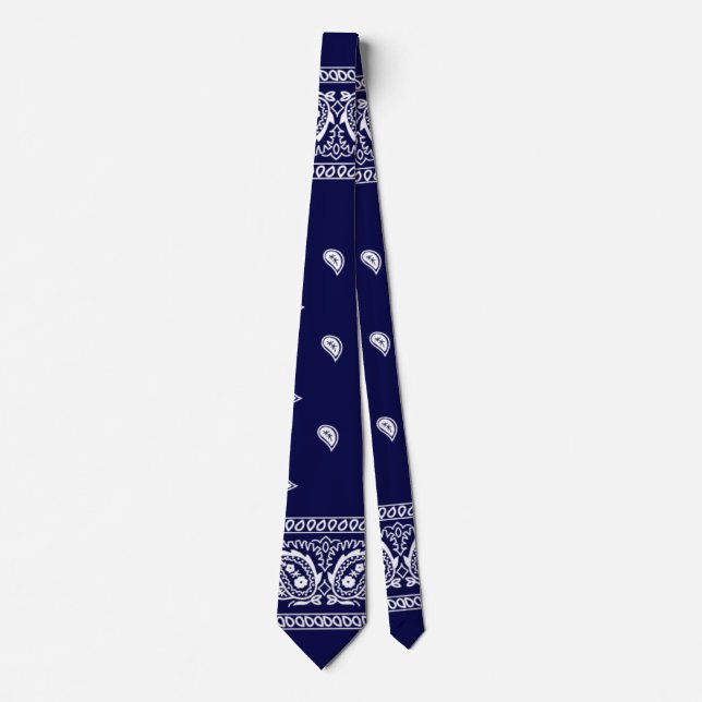 Gravata Bandana True Blue Neck (Frente)