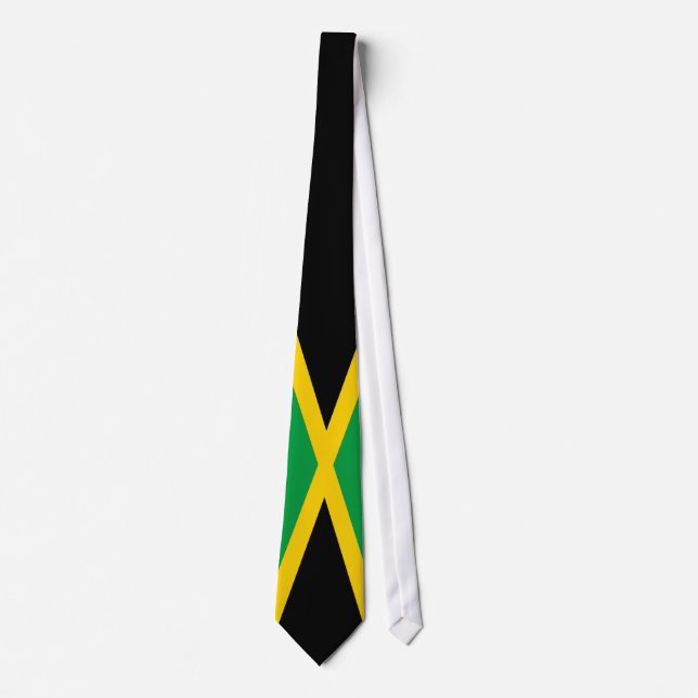 Gravata Bandeira 1 de Jamaica (Frente)