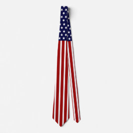 Gravata Bandeira Americana