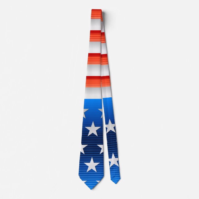 Gravata Bandeira Americana (Frente)