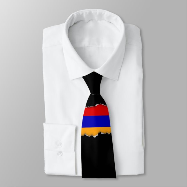 Gravata Bandeira arménia (Amarrado)