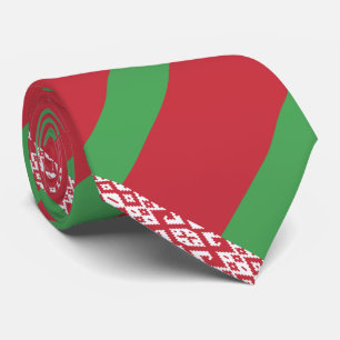 Gravata Bandeira Bielorrussa Patriótica