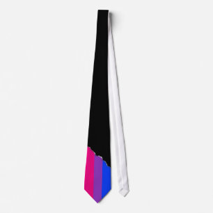 Gravata Bandeira bissexual do orgulho
