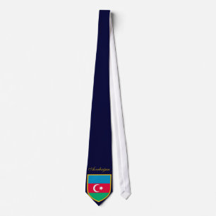 Gravata Bandeira bonita de Azerbaijan