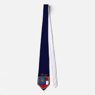 Gravata Bandeira bonita de Geórgia