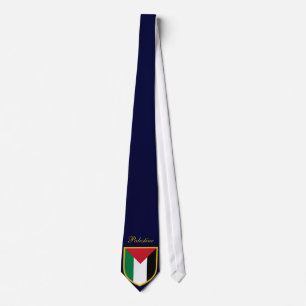 Gravata Bandeira bonita de Palestina