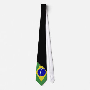 Gravata Bandeira brasileira clássica