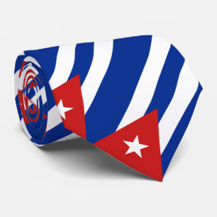 Gravata Bandeira Cuba