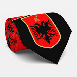 Gravata Bandeira da Albânia, Casaco de armas albanesa