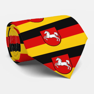 Gravata Bandeira da Baixa Saxónia Tie