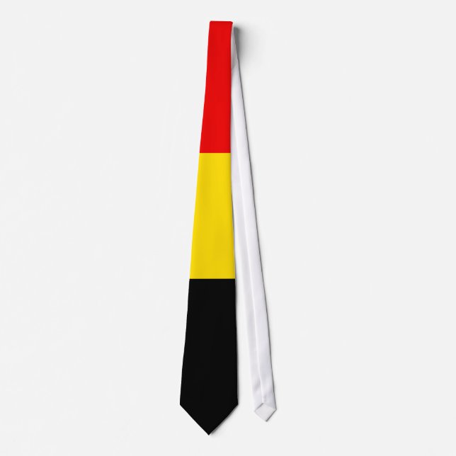 Gravata Bandeira da Bélgica (Frente)