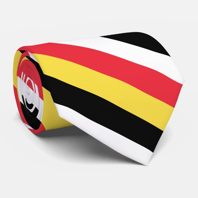 Gravata Bandeira da Bélgica (Rolled)