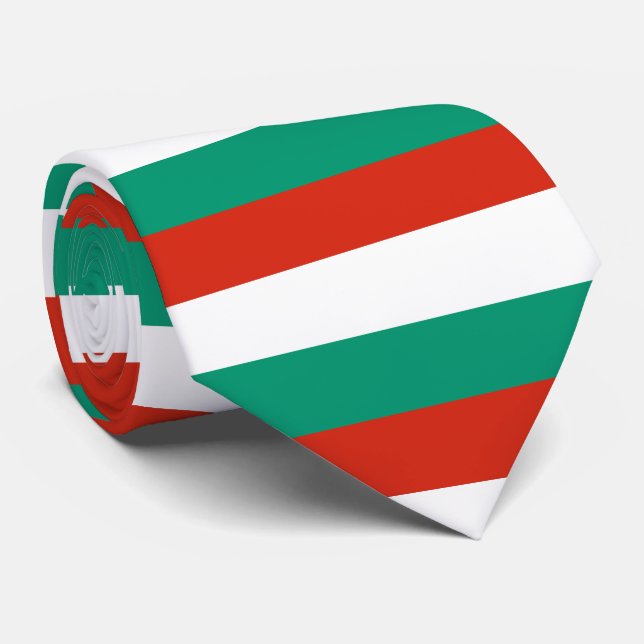 Gravata Bandeira da Bulgária (Rolled)