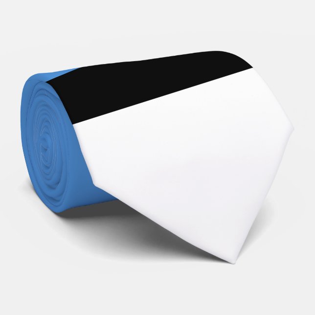 Gravata Bandeira da Estônia (Rolled)