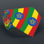 Gravata Bandeira da Etiópia<br><div class="desc">Bandeira patriótica da Etiópia.</div>