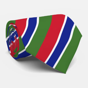 Gravata Bandeira da Gâmbia