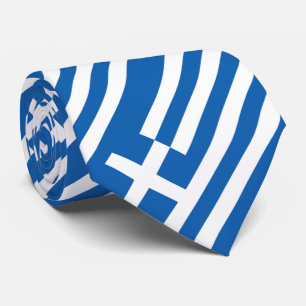 Gravata Bandeira da Grécia