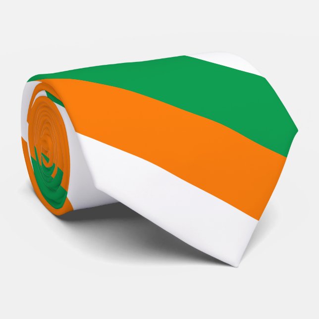 Gravata Bandeira da Irlanda (Rolled)