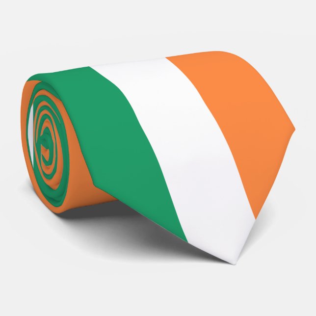 Gravata Bandeira da Irlanda (Rolled)
