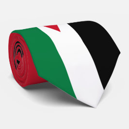 Gravata Bandeira da Jordânia