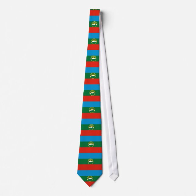 Gravata Bandeira da Karachay-Circássia (Frente)