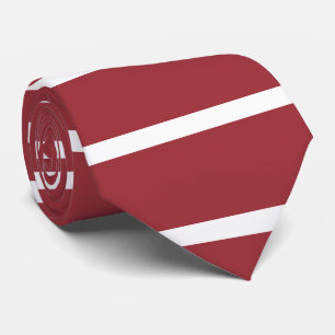 Gravata Bandeira da Letónia