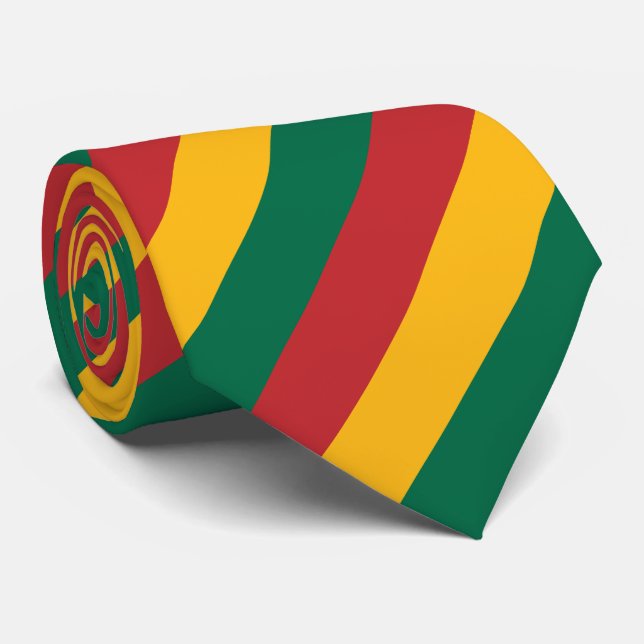 Gravata Bandeira da Lituânia (Rolled)