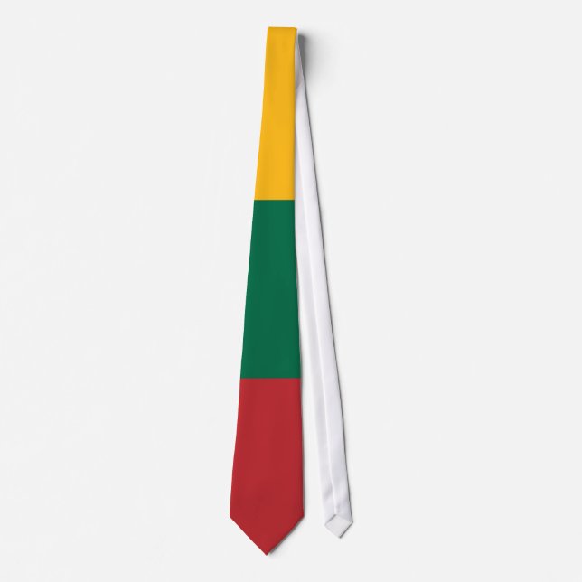 Gravata Bandeira da Lituânia (Frente)